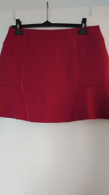 Jupe framboise