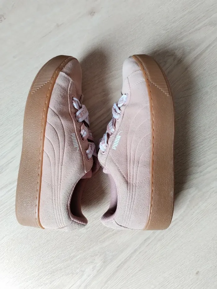 Baskets Puma Vicky plateforme ribbon bold - photo numéro 5