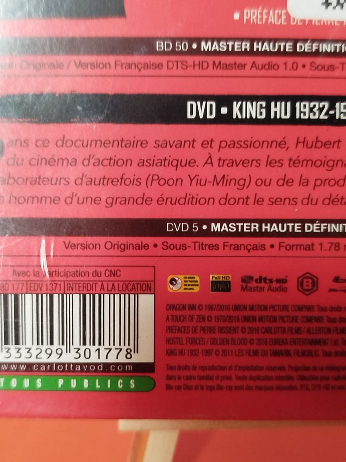King Hu - Coffret Blu-ray - photo numéro 3