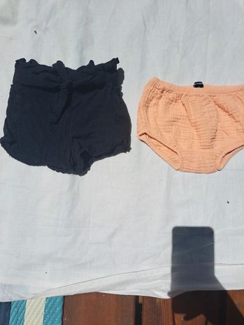 Lot shorts fille