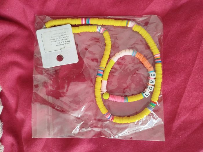 Bracelet Love et collier ensemble neuf avec étiquette - photo numéro 6