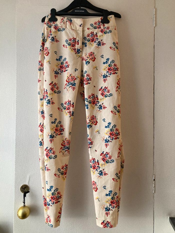 Pantalon Gustavo Sézane fleuri 💐