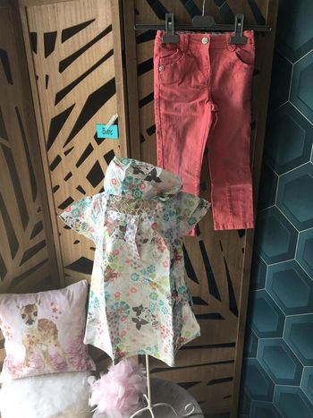 Ensemble 3 pièces fille 5 ans