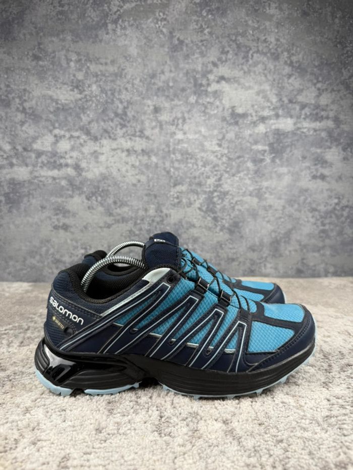 Salomon XT-Asama - Gore-Tex - Black & Blue & Navy Blue - photo numéro 3