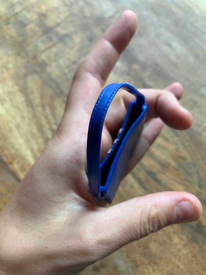 Jouet sac pour barbie porté épaule bleu avec poche pour ranger petit accessoires - photo numéro 5