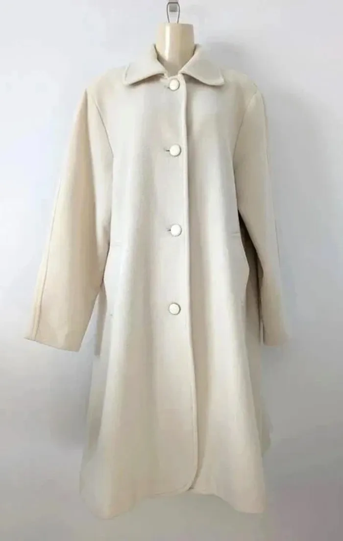 Manteau long 100% laine - taille 42/44