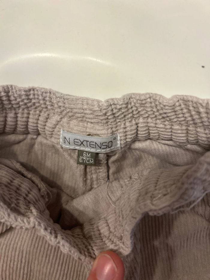 Pantalon cargo velours - photo numéro 2