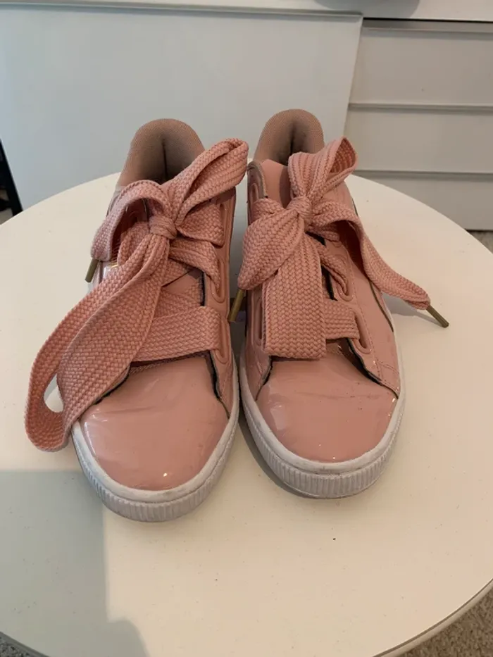 Basket Puma rose - photo numéro 3