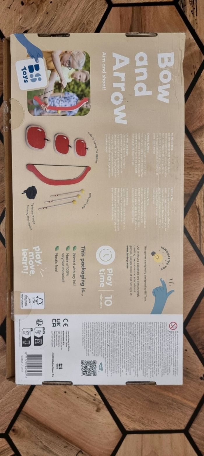 Arc, flèches et cibles en bois NEUF - photo numéro 4