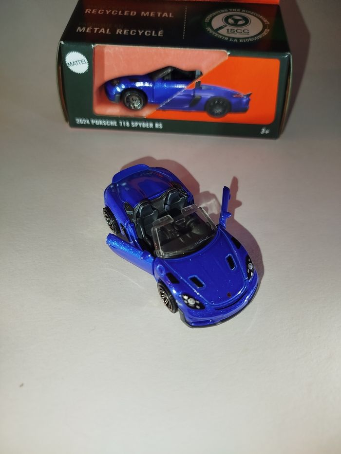 Matchbox 2024 Porsche 718 Spider RS Moving parts 2025 - photo numéro 4