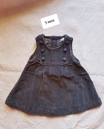 Robe velour tex 3 mois