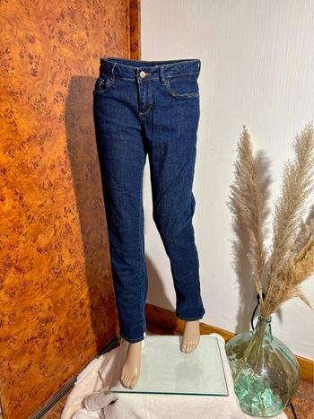 Jean slim bleu foncé Promod - Taille 38 – Classique