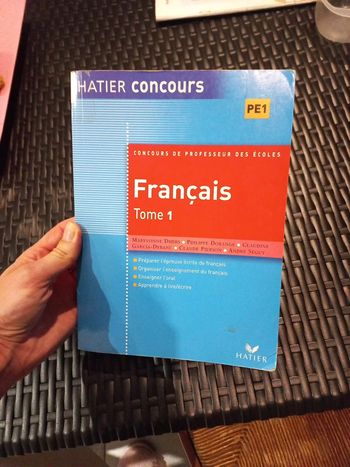 Livre de préparation au crpe français