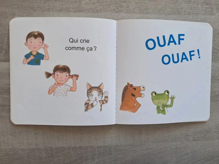 Livre qui crie comme ça édition école des max - photo numéro 3
