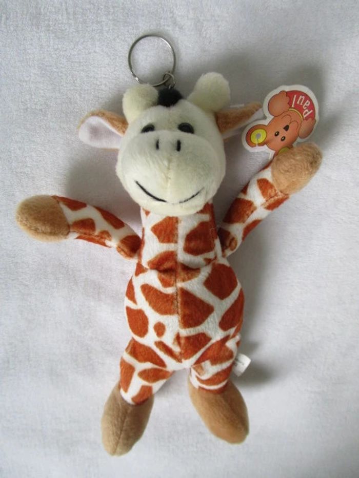 Porte-clés girafe NEUF - photo numéro 2