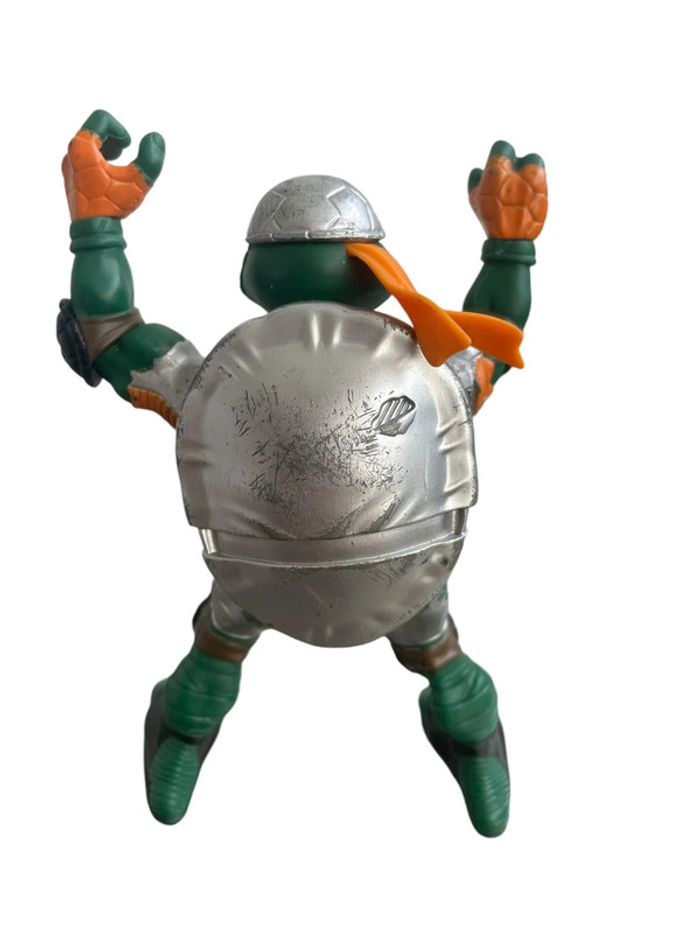 Figurine Teenage Mutant Ninja Turtles Michelangelo Giant Fightin Gear 12 cm Playmates Toys 2003 - photo numéro 2