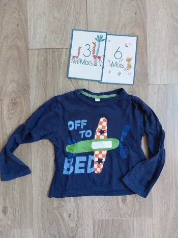 Haut de pyjama 98-104 cm