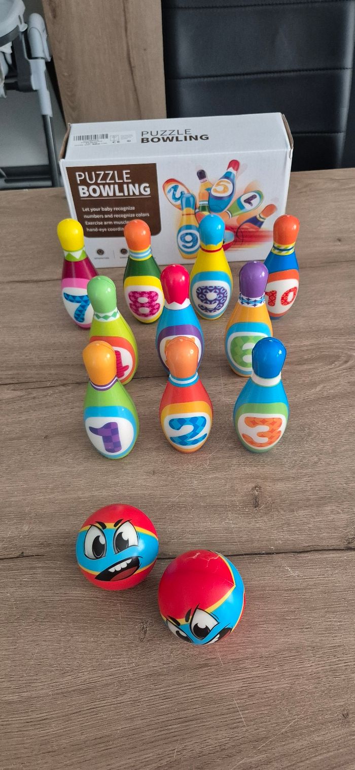 Jeu de bowling en mousse