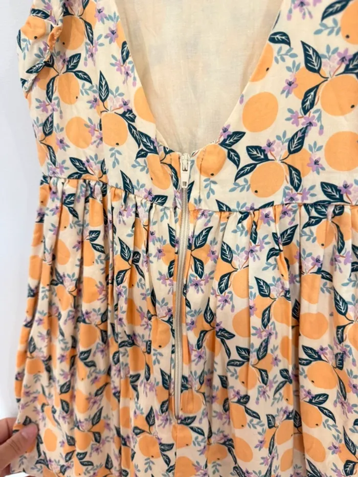 Magnifique robe thème pêche 🍑 - taille 4 ans - photo numéro 4