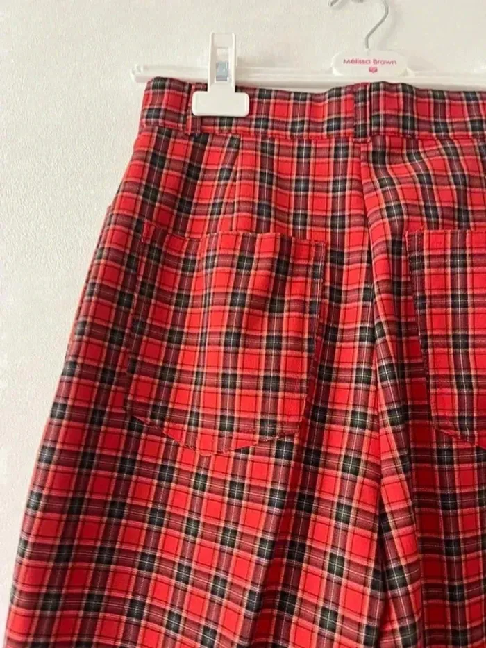 Pantalon à carreaux - Taille 32 - photo numéro 7