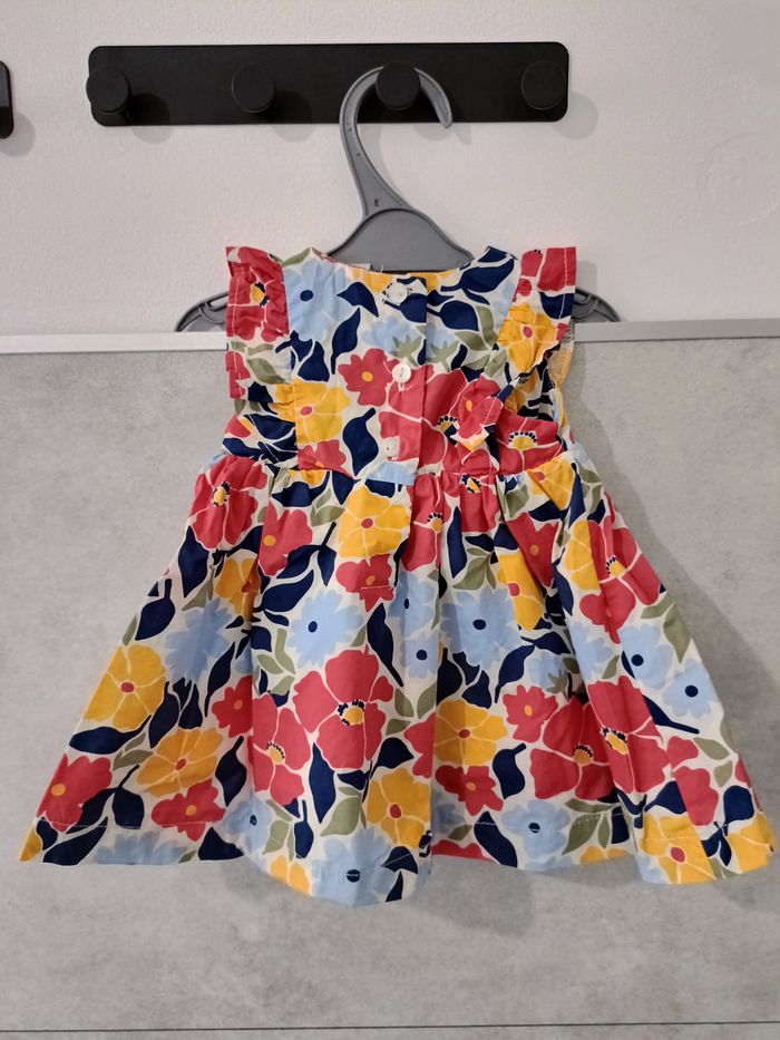 Robe fleurie + culotte - photo numéro 5