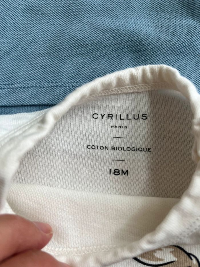 Lot polo et tee shirt à manches longues cyrillus - photo numéro 2