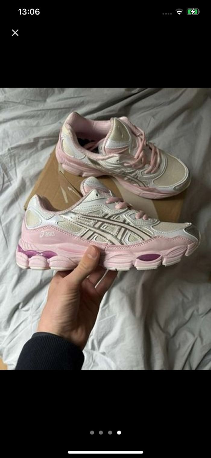 Asics gel nyc kicki yang zhang rose blanche 40 - photo numéro 4