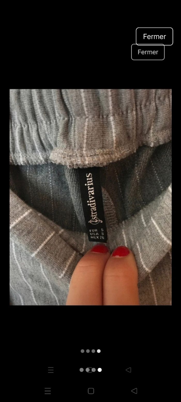 Pantalon droit stradivarius - photo numéro 4