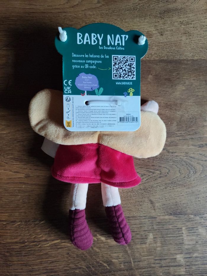 Doudou calins baby nat fée - photo numéro 2