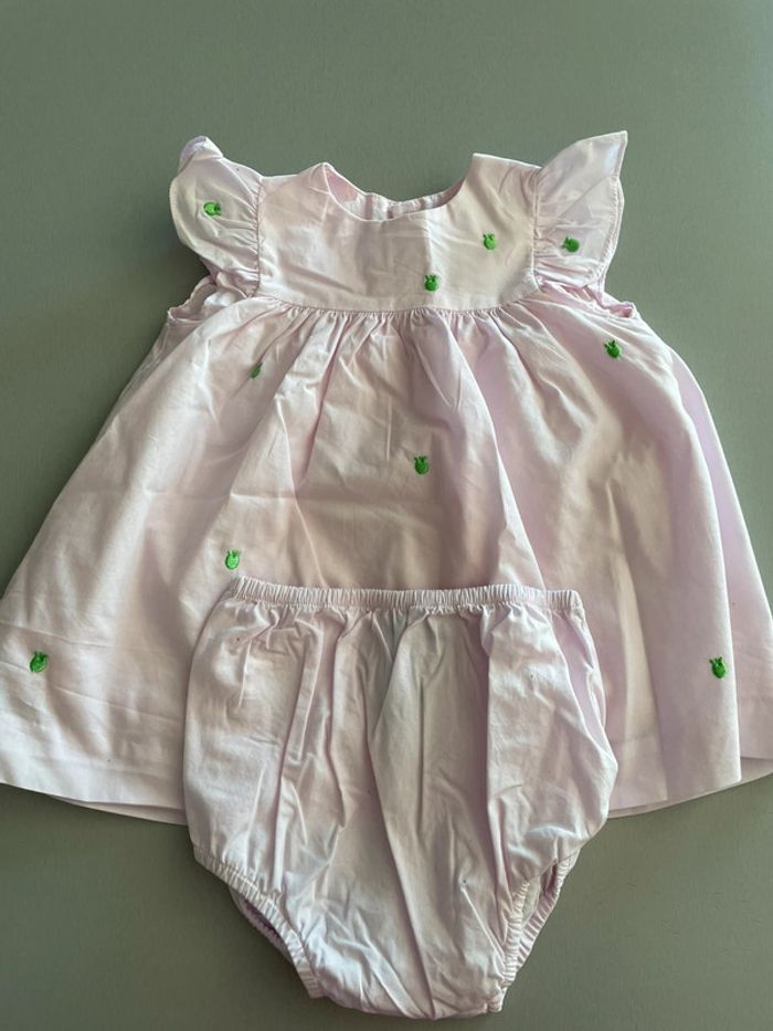 Robe pomme jacadi 12m