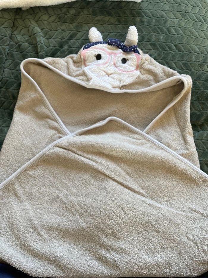 Cape de bain fille