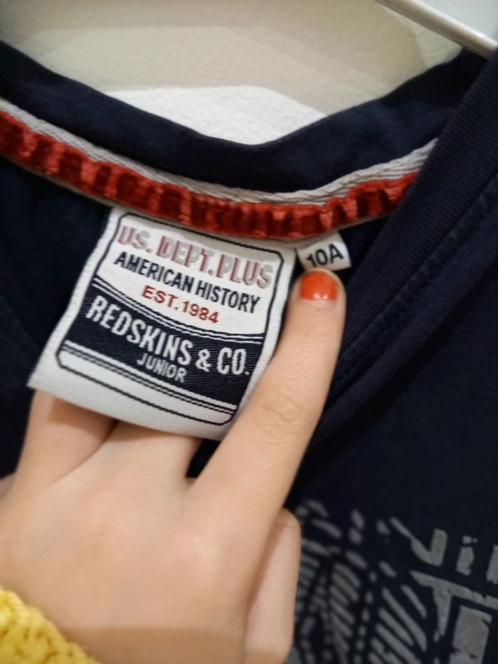 Tee shirt 10 ans Redskins - photo numéro 3