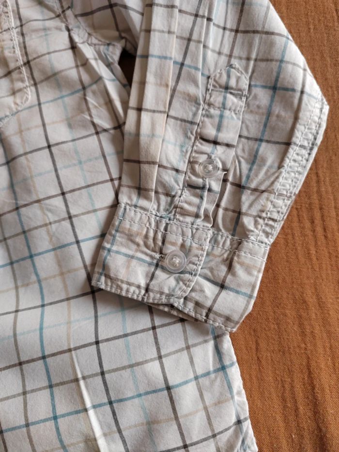 Chemise à carreaux 3 ans obaibi - photo numéro 2