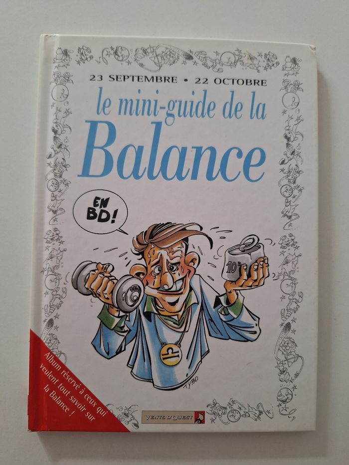Bande dessinée sur le signe astrologique Balance