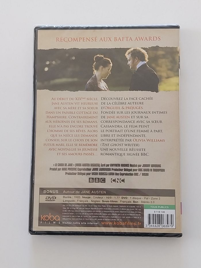Dvd le choix de Jane - photo numéro 2