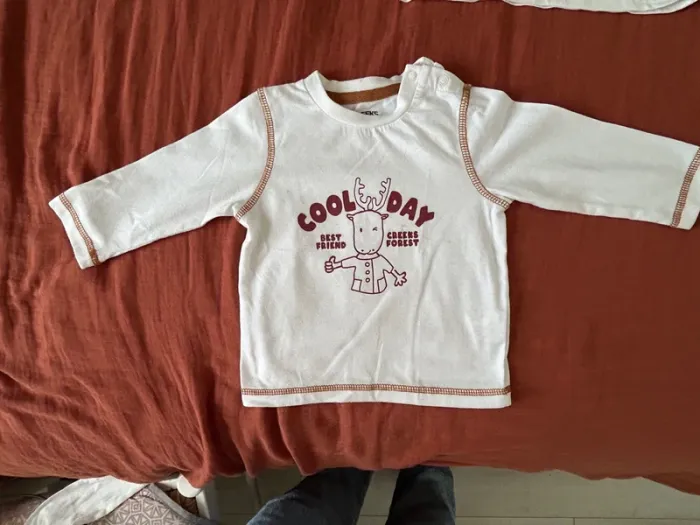 Lot 6 t shorts manches longues - photo numéro 3