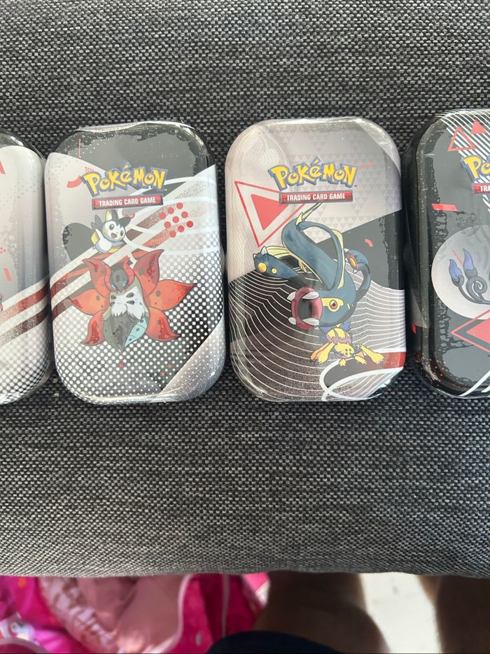 Artset Minitin Flamme Blanche / Flamme Noire 10.5 Pokémon - photo numéro 3