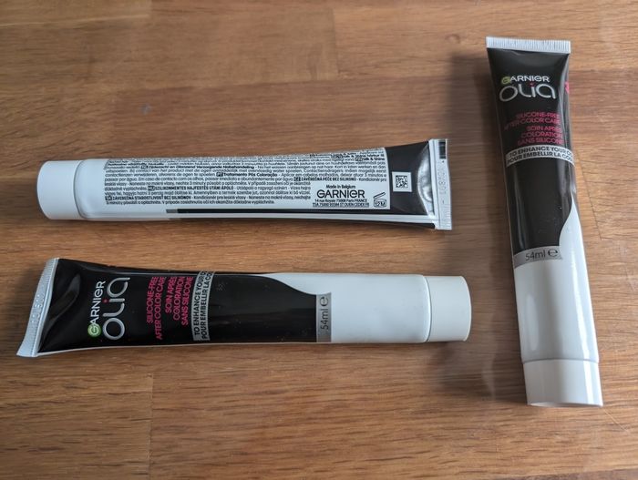 Lot de 3 soins après coloration des cheveux Olia Garnier neuf - photo numéro 3