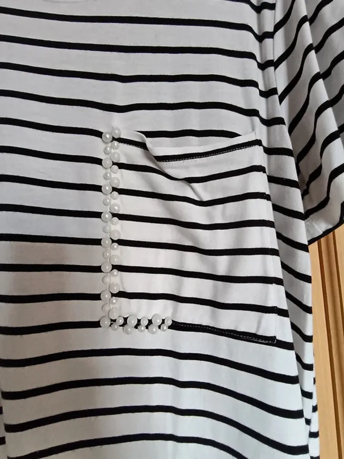Tee-shirt marinière Promod - photo numéro 2