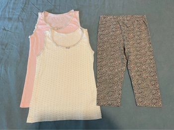 Lot legging et débardeurs - Tex - 5/6 ans