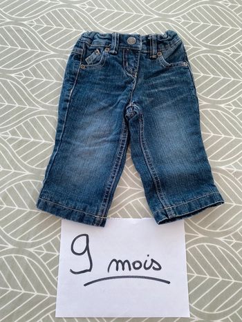 Beau jeans pantalons 9 mois