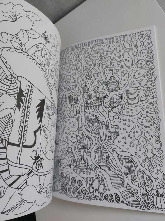 Livre coloriage pour adulte anti stress - photo numéro 5