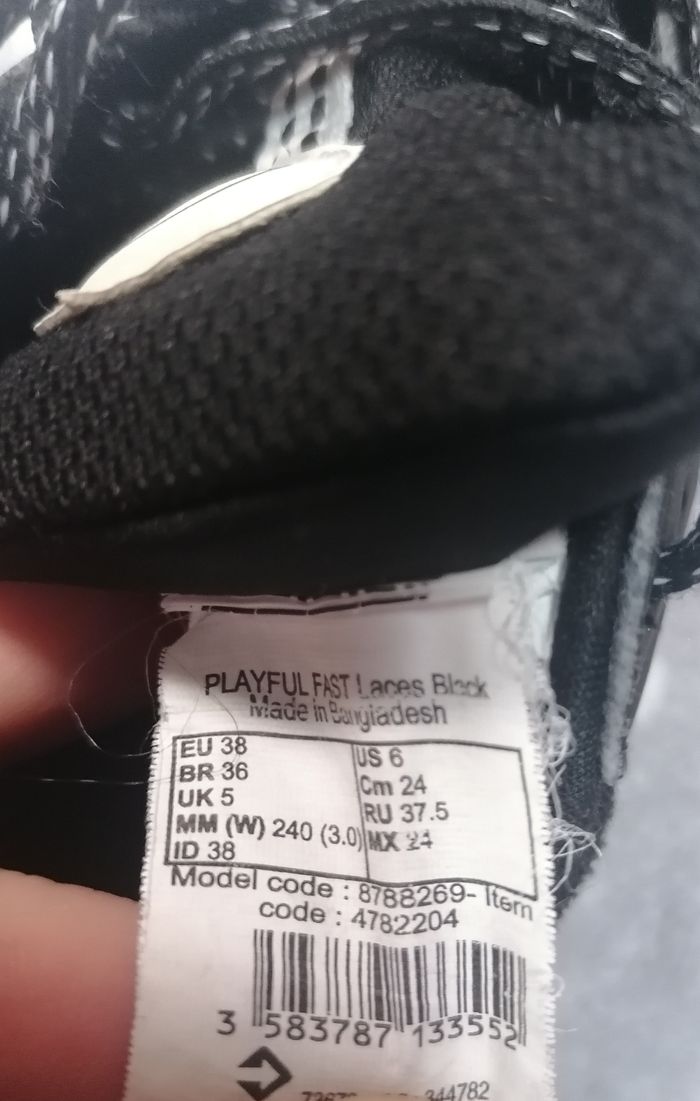Baskets de running 🖤 mixtes 38 - photo numéro 6