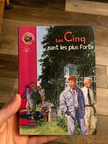 Bibliothèque Rose livre Les Cinq sont les plus forts