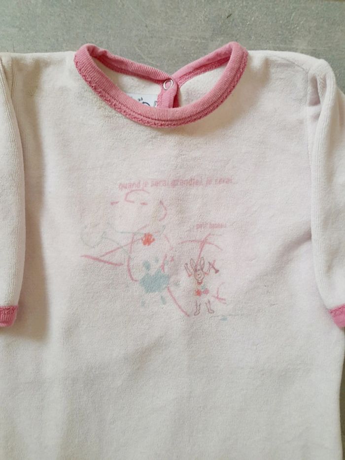 Pyjama Petit Bateau 6 mois - photo numéro 2