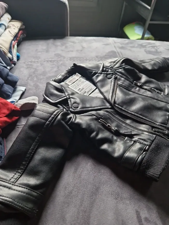 Veste similicuir - photo numéro 5