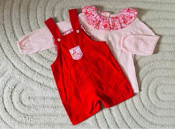 Ensemble Liberty persimon neuf taille 6 ans 