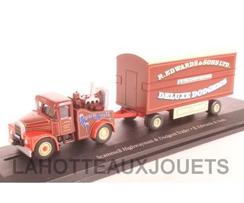 SCAMMELL HIGHWAYMAN MODEL TRUCK 1:76 EDWARDS OXFORD GREATEST SHOW 4654120