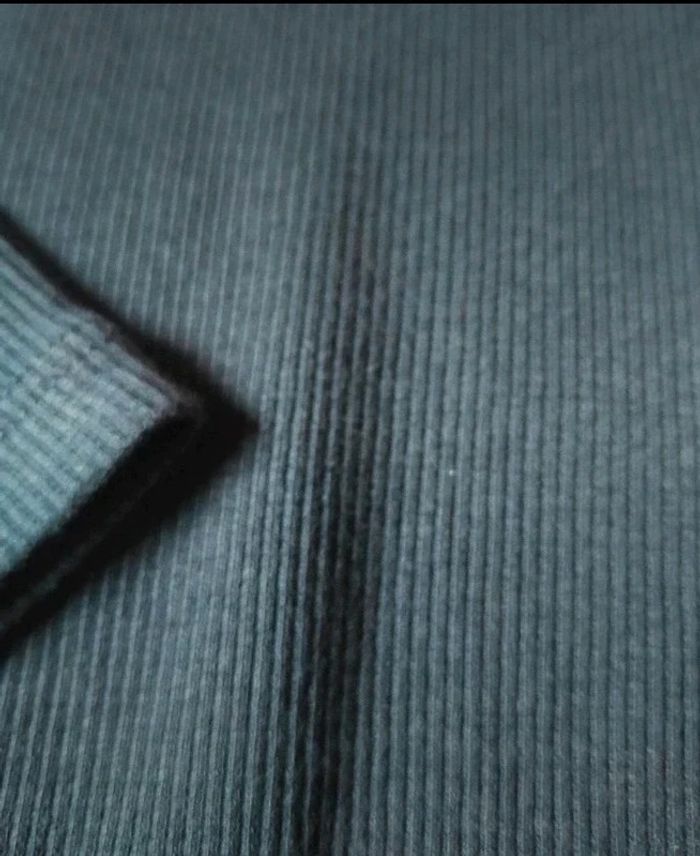 -shirt col roulé extensible côtelet manches longues. - photo numéro 2