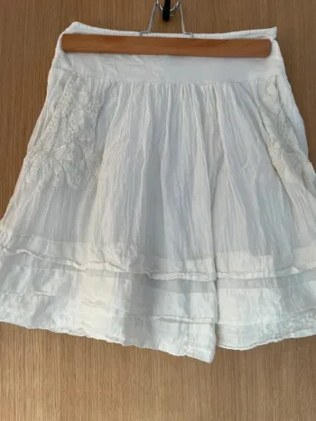 Jupe blanche mango 34
